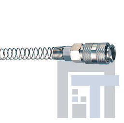 Фитинг FUBAG Разъемное соединение рапид (муфта) пружинка для шланга 6х8 мм